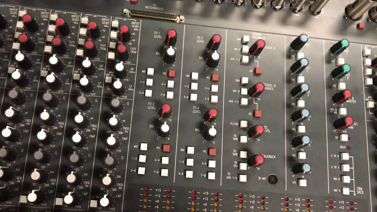 MUS218.2 - Using Aux Sends for Reverb on Soundcraft Ghost