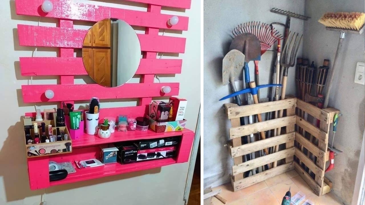 +177 iDEAS para AMUEBLAR tu CASA con PALETS y mucha CREATIVIDAD que reflejen tu PERSONALIDAD