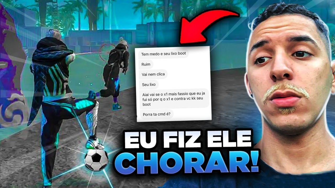 Ele me chamou de BOT e passou VERGONHA no X1 !!! 😎😂