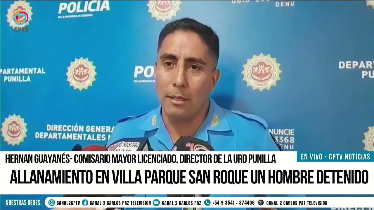 RESUMEN POLICIAL DE LAS ULTIMAS HORAS