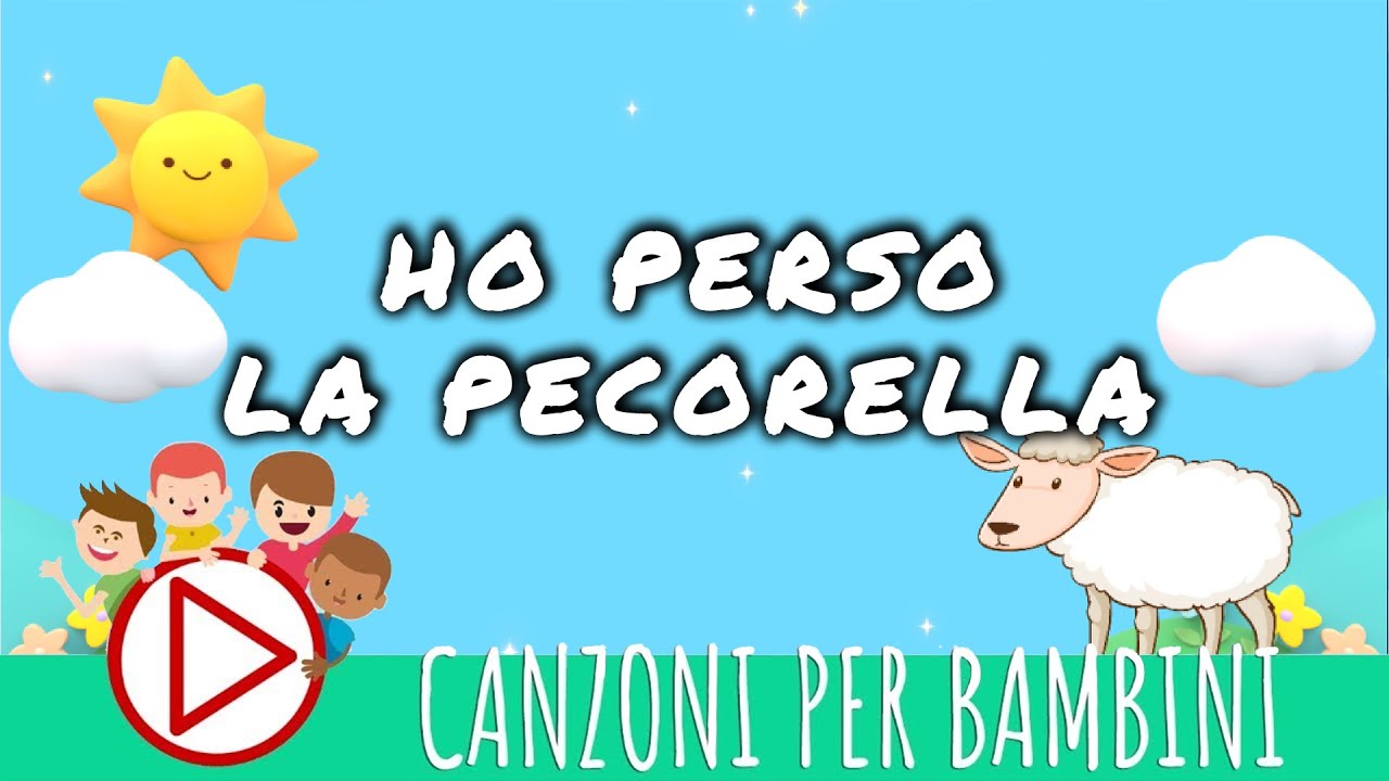 Ho perso la pecorella - filastrocca per bambini