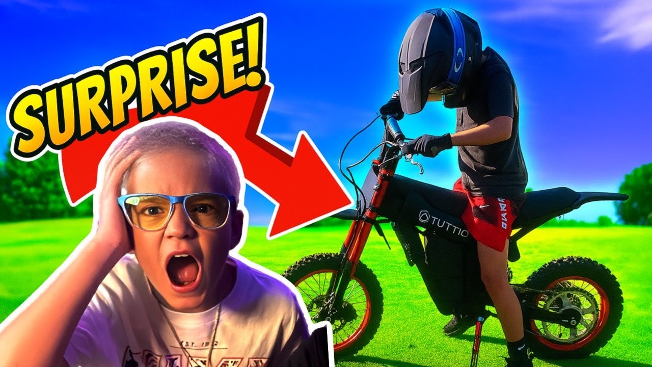 Surprising ROWDYROGAN with a *NEW* E Bike 