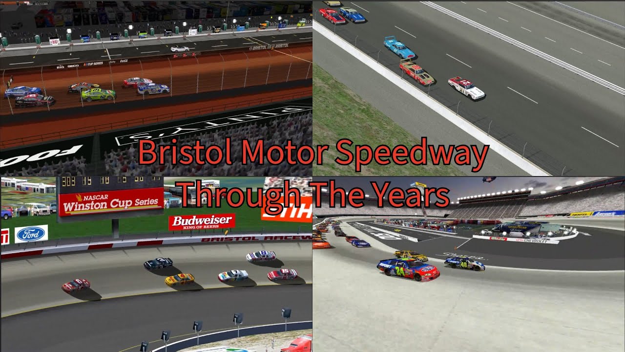 Bristol Motor Speedway but Every Lap is a Different Generation