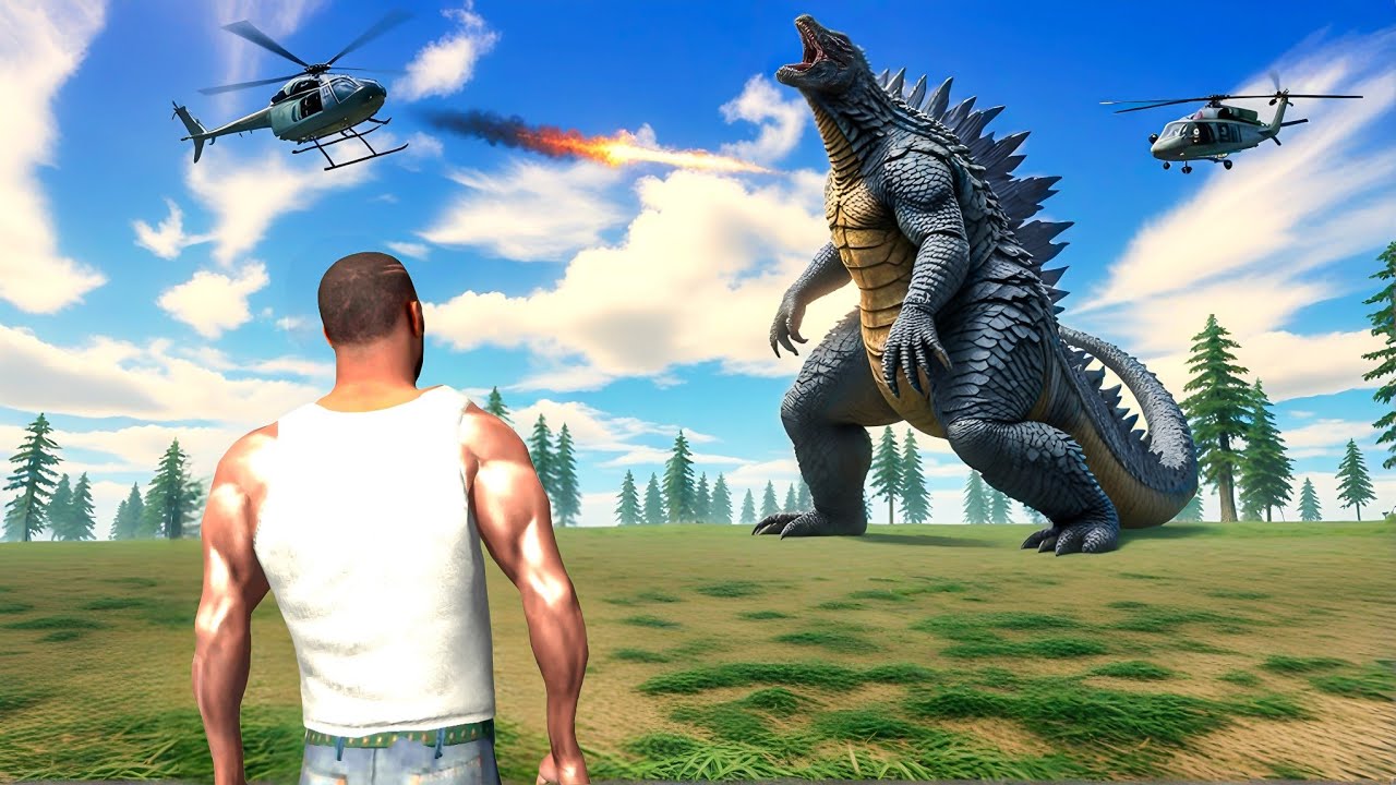 Indian Bike Driving 3D | New Godzilla Update 😯 Kill Godzilla in City - Android Gameplay