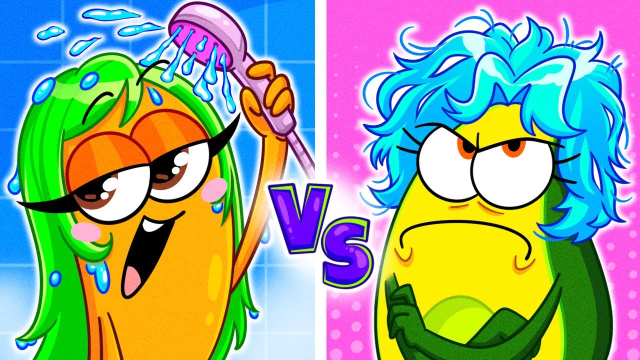 Short Hair vs. Long Hair Drama 😱👱‍♀️ Who Has It Worse?