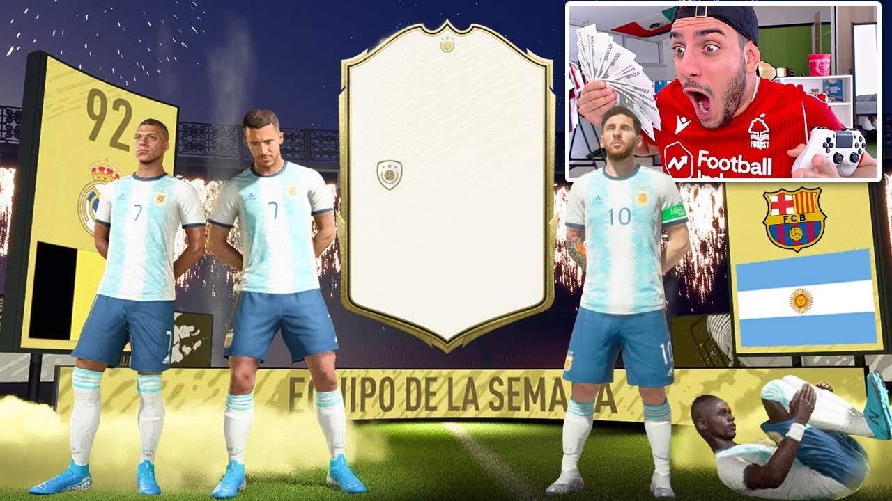 CAMINANTE en cada SOBRE... +10 millones de MONEDAS !! FIFA 20