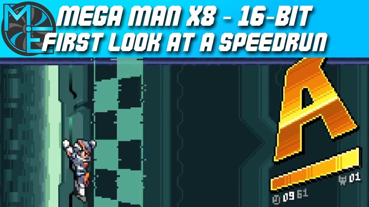 Mega Man X8 - 16 Bit - E01 - First Look into a Speedrun
