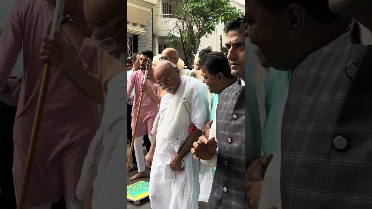 Pujya Abhay Shekhar Maharaj saheb 2025 Chaturmas Pravesh - Kumara Park - Surana Sadhana Sankool