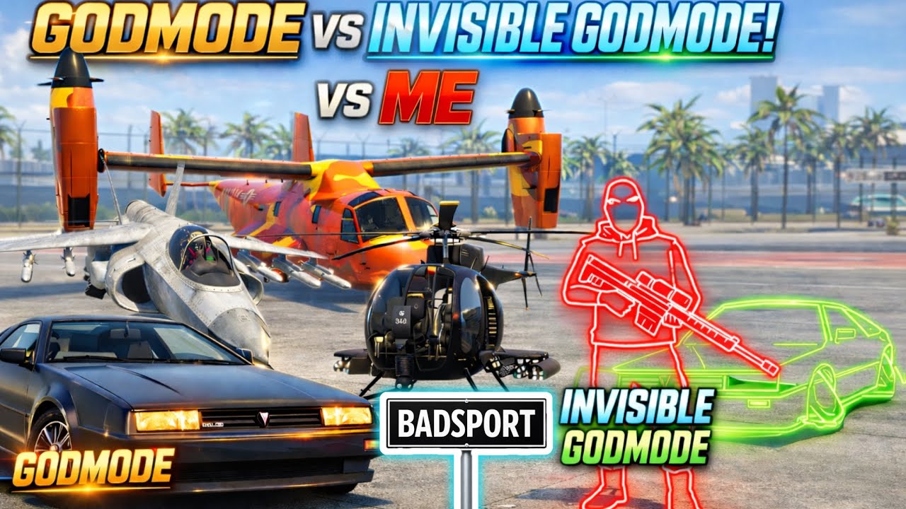 EVERYTHING In Badsport is GODMODE WTH Has GTA 5 Online Come To? 