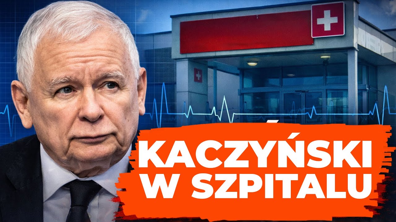 Jarosław Kaczyński w szpitalu. Rzecznik PiS potwierdza | NEWS