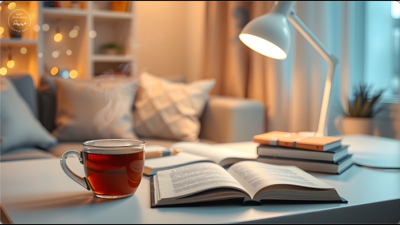 Piano Background for Late Work — Calm Productivity | Soft Light Study