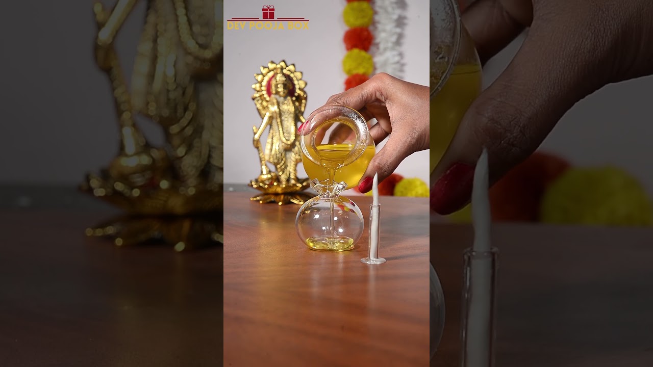 Glass Chambu Diya #diya #religion #chambudiya #glasschambudiya