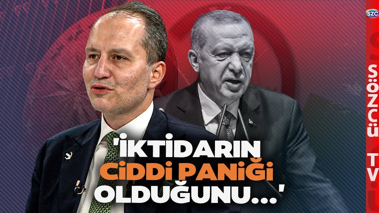 Fatih Erbakan'dan Ses Getirecek Oy Oranı Sözleri! 'İktidarın Ciddi Paniği Olduğunu...'