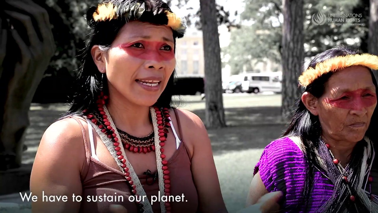 Indigenous Peoples Day. The Waorani people