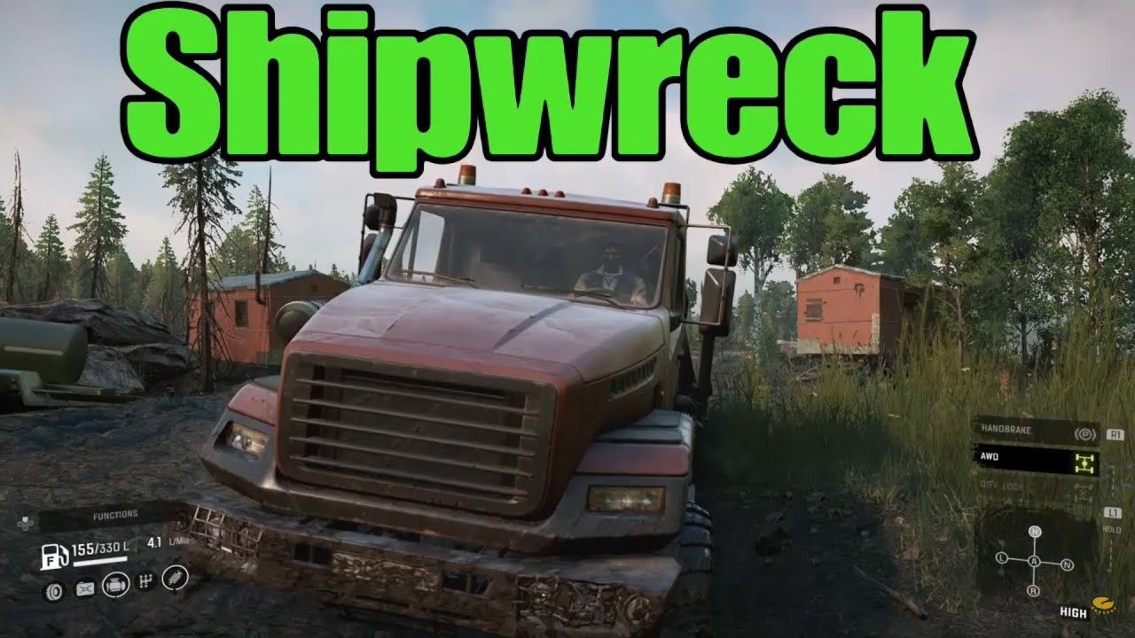 Snow Runner Shipwreck Contest Gold Guide