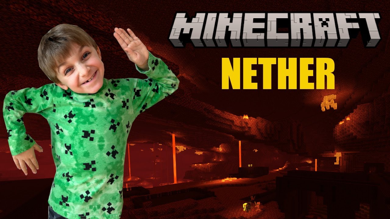 Going to the Nether in Minecraft