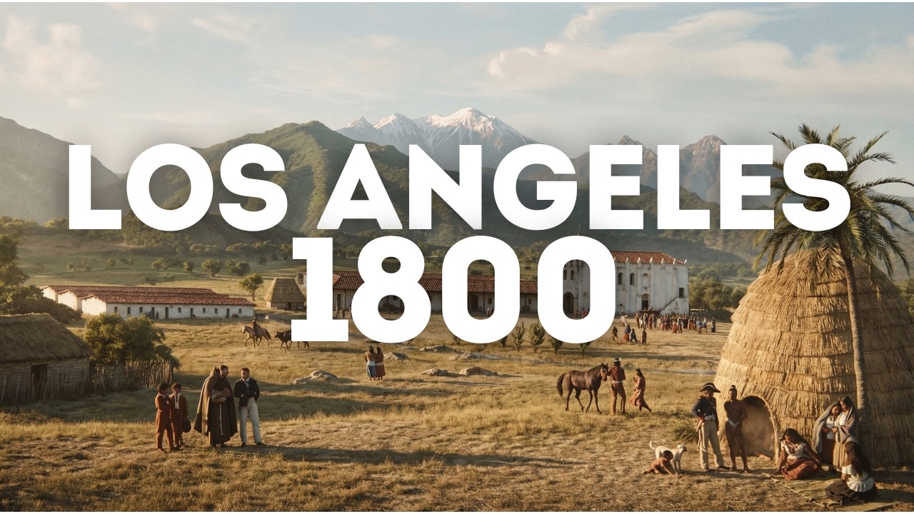 Лос-Анджелес в 1800-х годах #История #ЛосАнджелес #1800 #1900