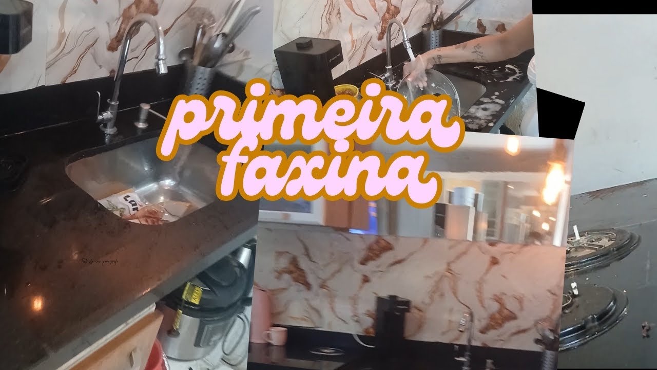 🏠🙏￼ primeira faxina no canal/￼ primeira do ano👌☑️