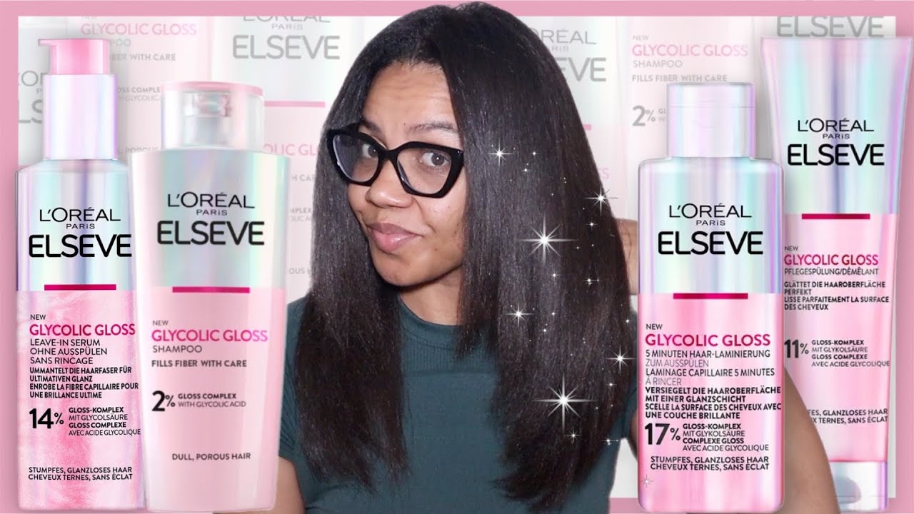 L'Oréal GLYCOLIC GLOSS - Testei a linha para cabelos POROSOS da L'ORÉAL ELVIVE