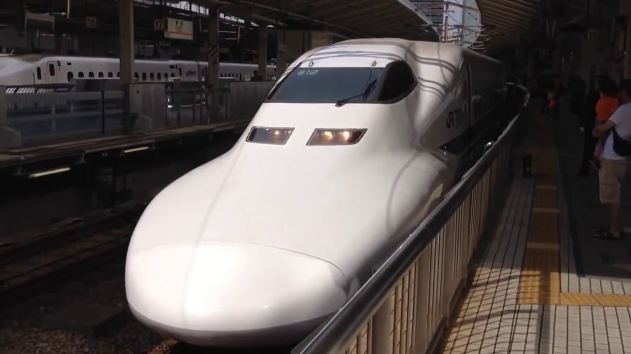 The Shinkansen Bullet Train (speed 320 km-h) 700, N700 and N700A Series_Full-HD