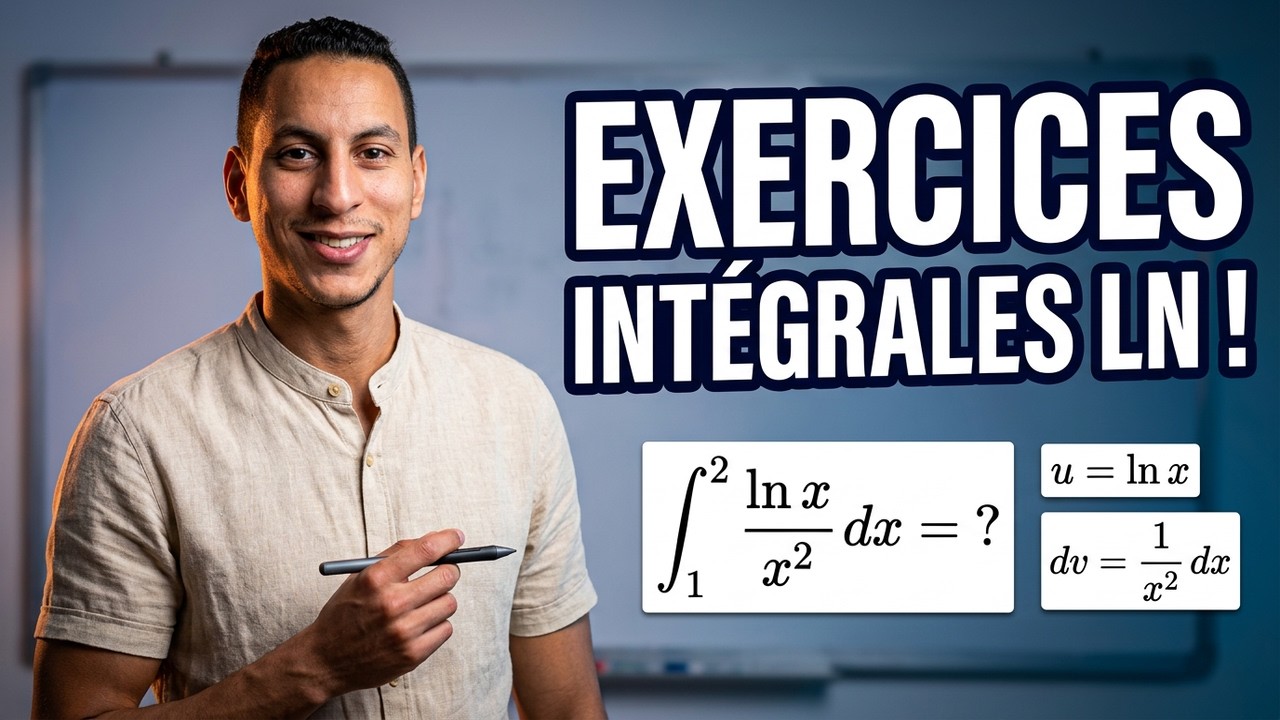 calcul des intégrales exercices corrigés - integration par partie 2bac pc - ln
