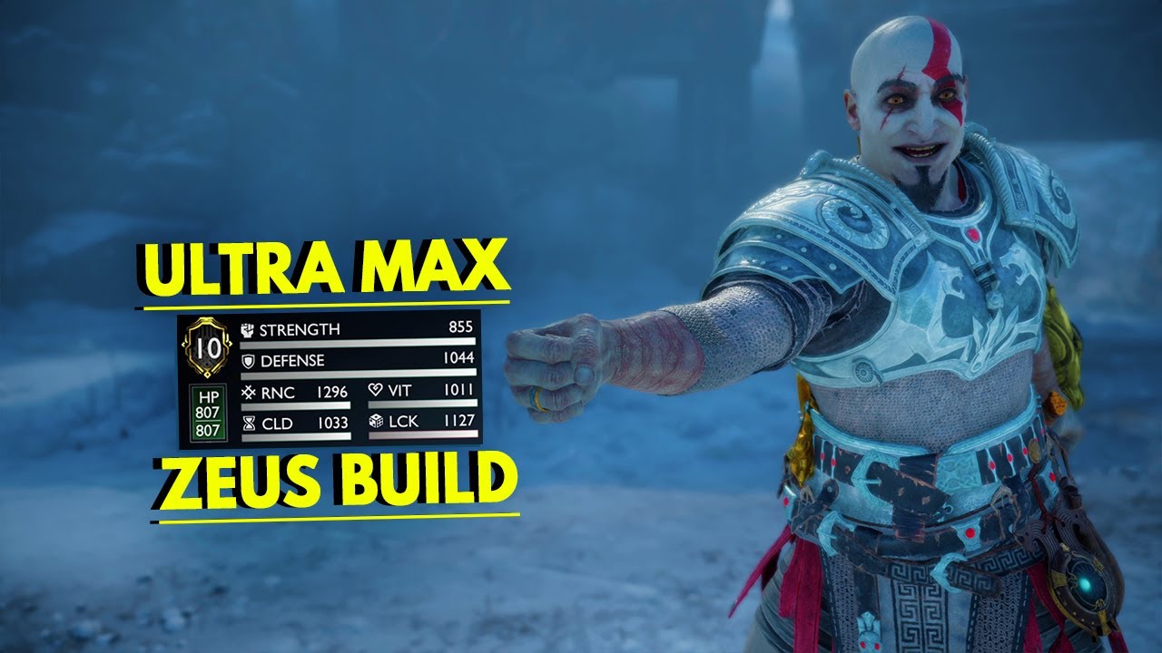 Я выкрутил сборку Зевса на максимум (большая ошибка) 😳 God of War Ragnarök