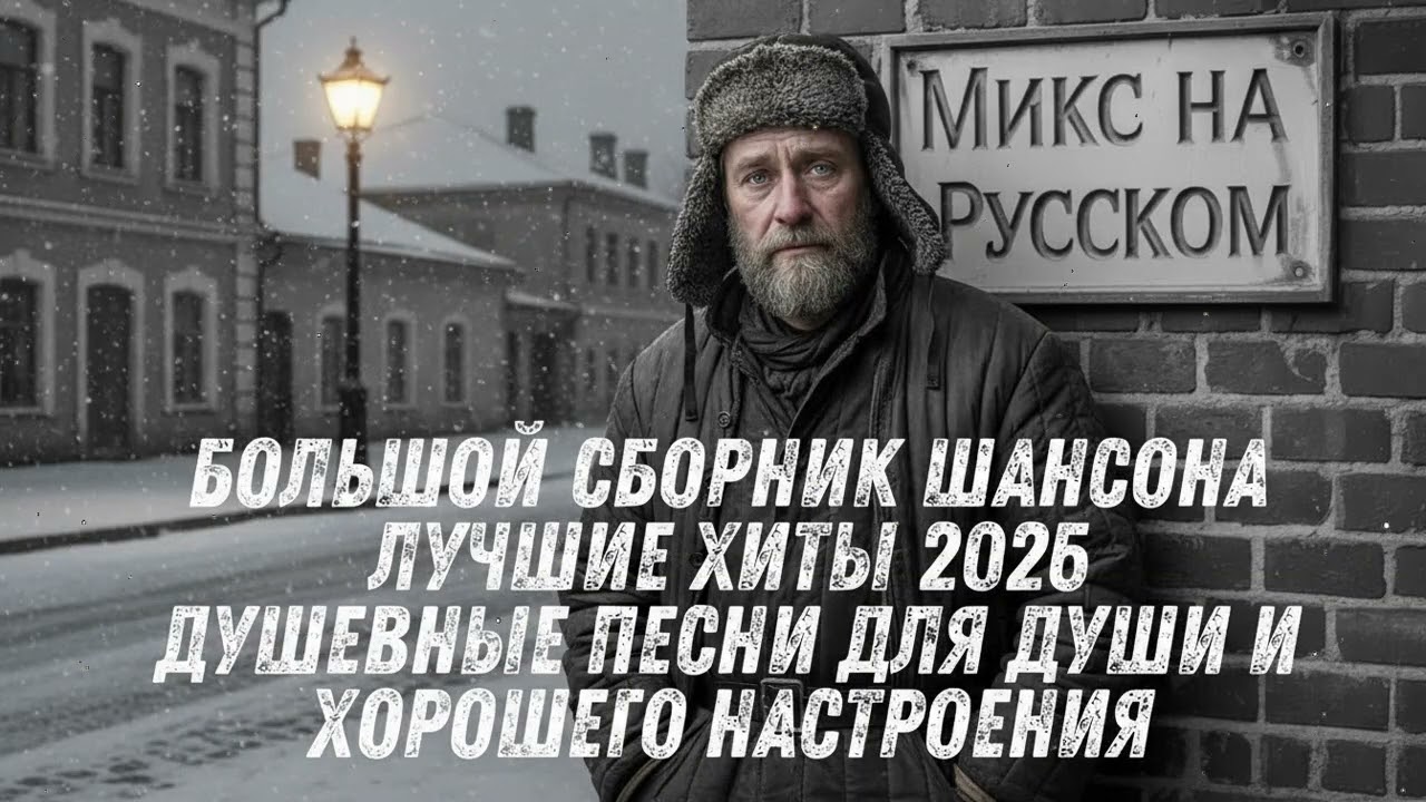 ❄️ Душевный шансон зимнего вечера – песни для грусти и глубоких чувств