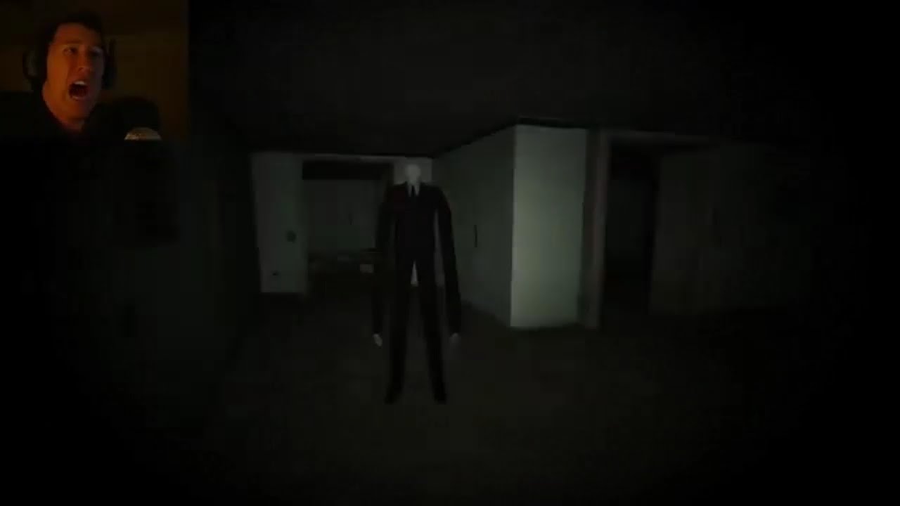 Markiplier Slender Jumpscare Compilation