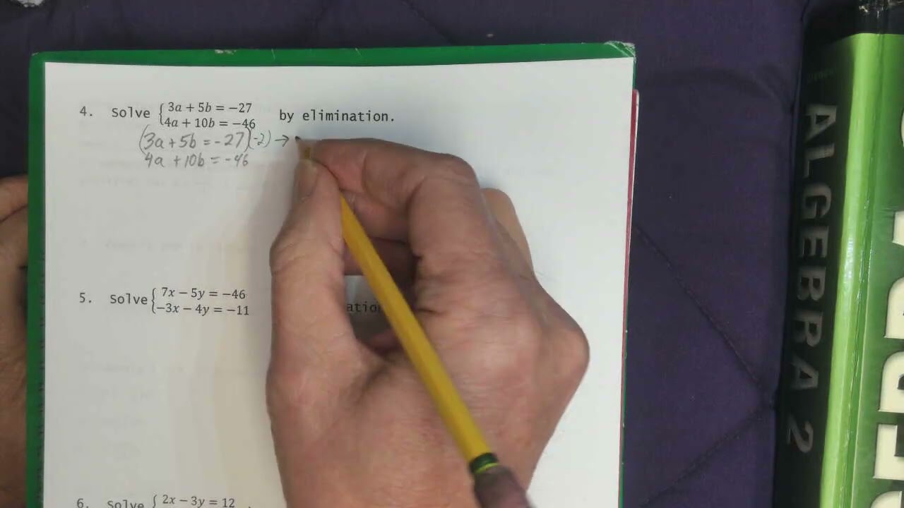 A2: 2x2 Systems Practice Quiz