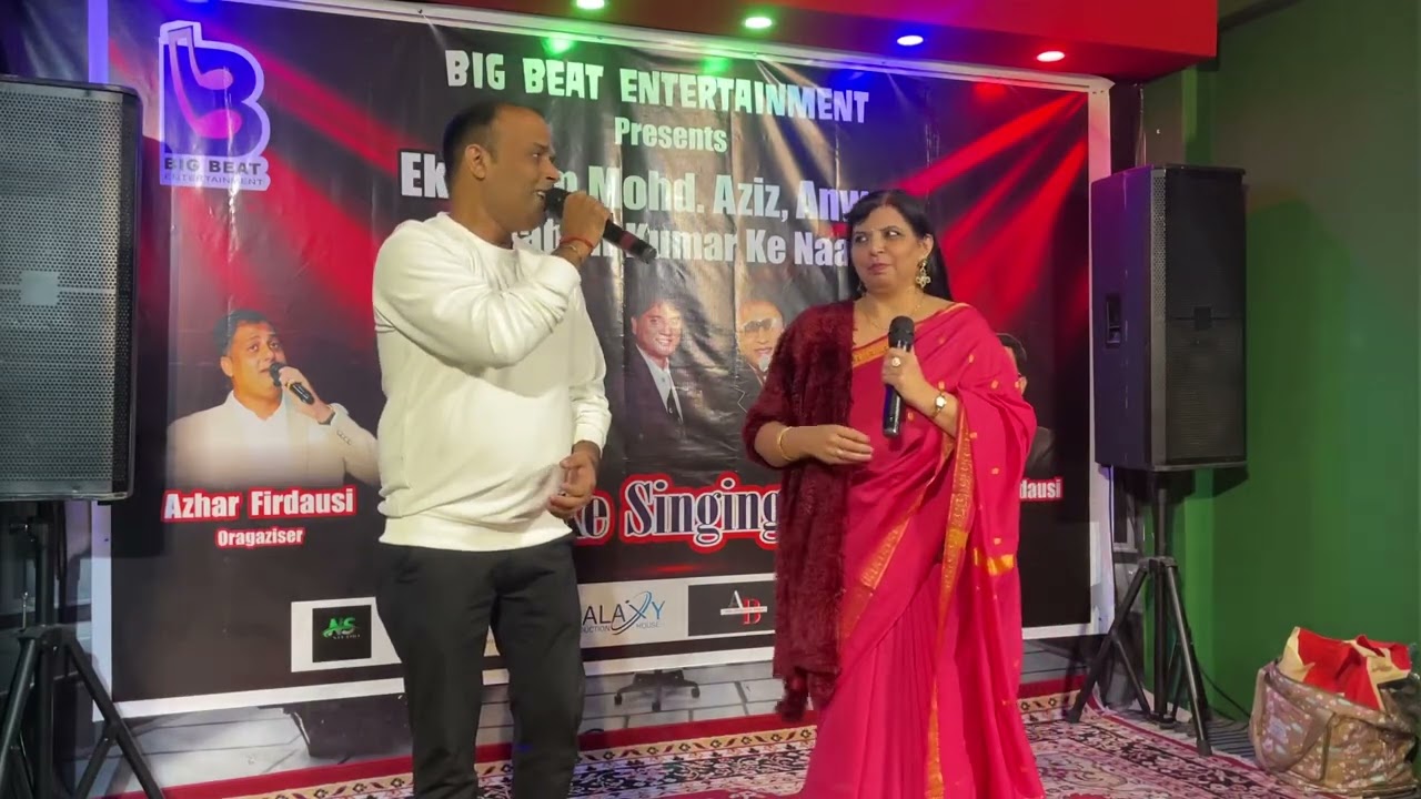 Meethi meethi sardi hai live performance #mohammadaziz #anilkapoor