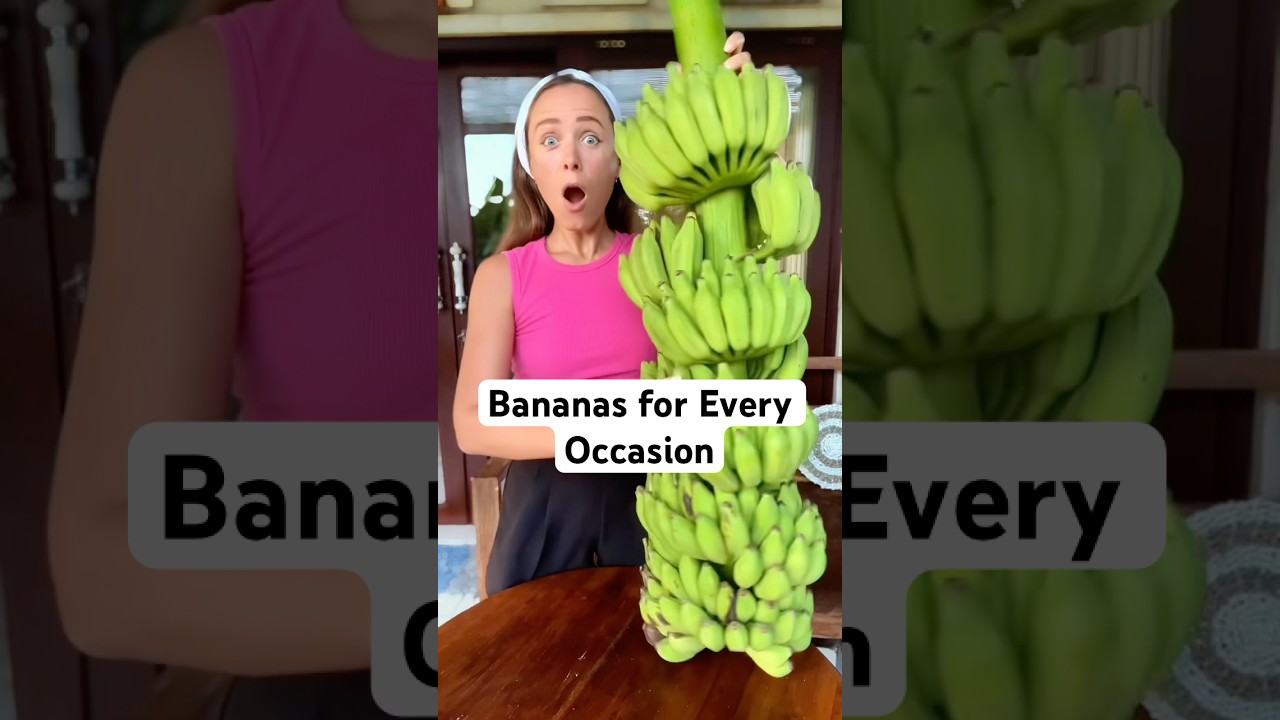 I Didn&rsquo;t Know Bananas Came for Every Occasion: Recipes and Life Hacks #ExoticFruits #TropicalFruits