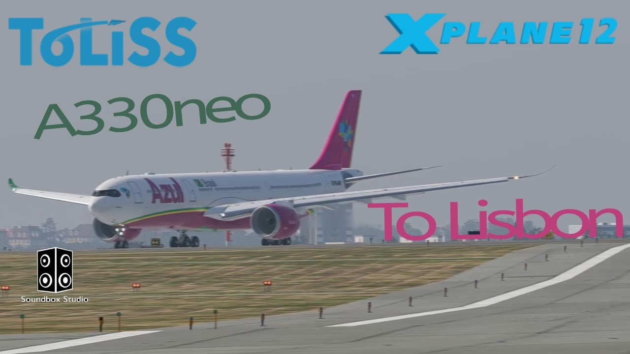 ToLiss A330neo | SBSV Campinas To | LPPT Lisbon AD4195 #aviation #xplane12