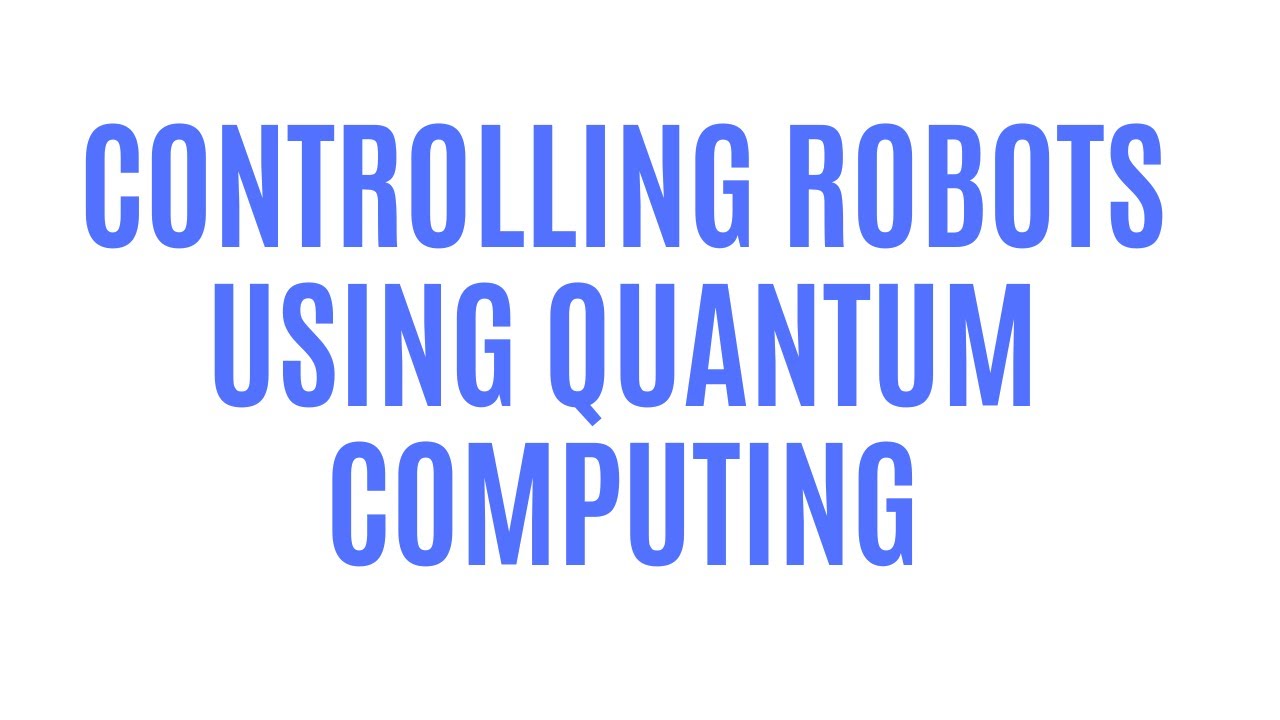 Quantum computing for controlling robots || Biswaranjan Panda || Bikash's Quantum
