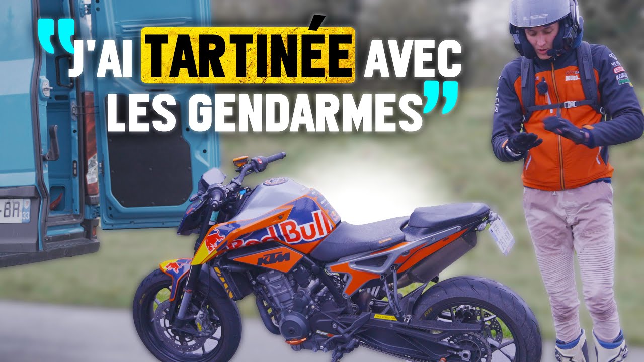 LA MOTO AIMÉE DES GENDARMES ! 👮