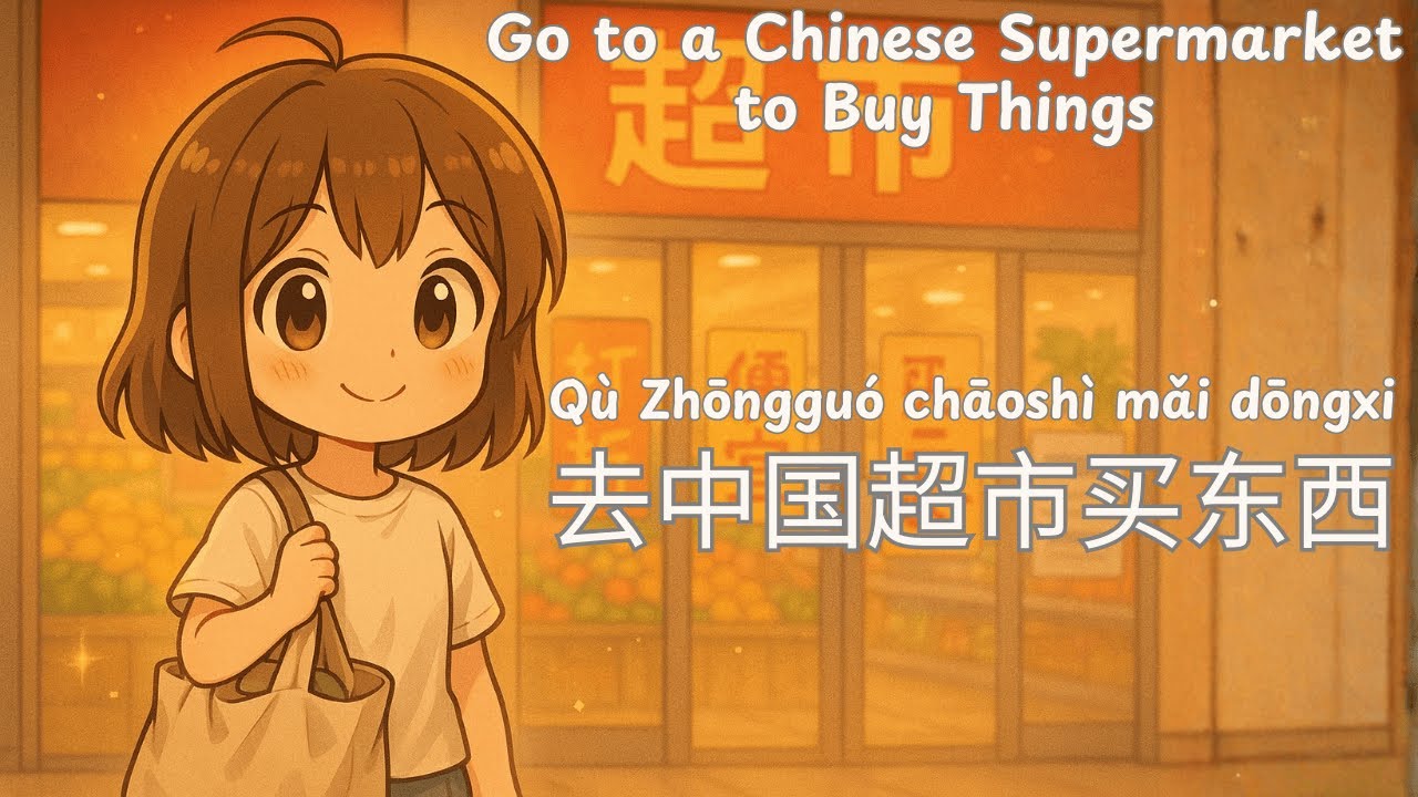 跟我一起去中国超市买东西 | Gēn wǒ yìqǐ qù Zhōngguó chāoshì mǎi dōngxi | Пойдём в китайский супермаркет