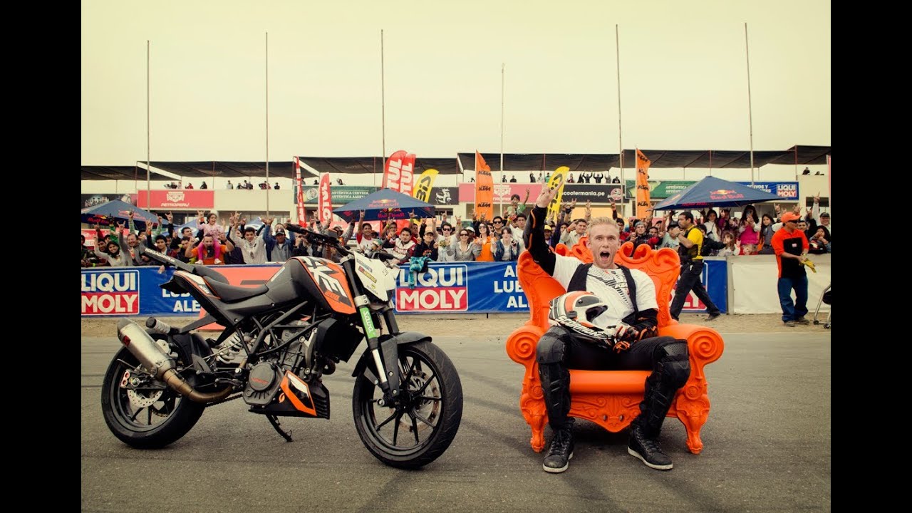 KTM Stuntrider Rok Bagoros in South America 2012