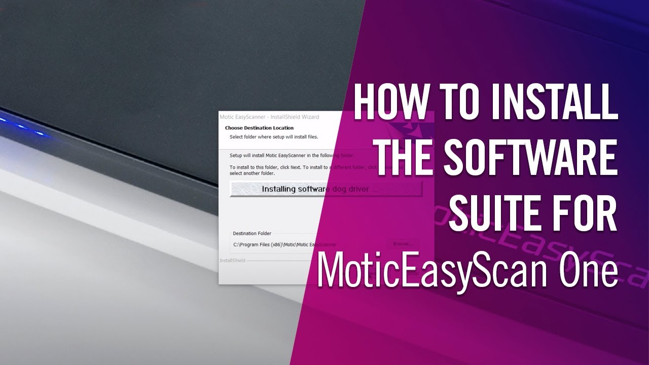 How to install the Software Suite on MoticEasyScan One | by Motic Europe