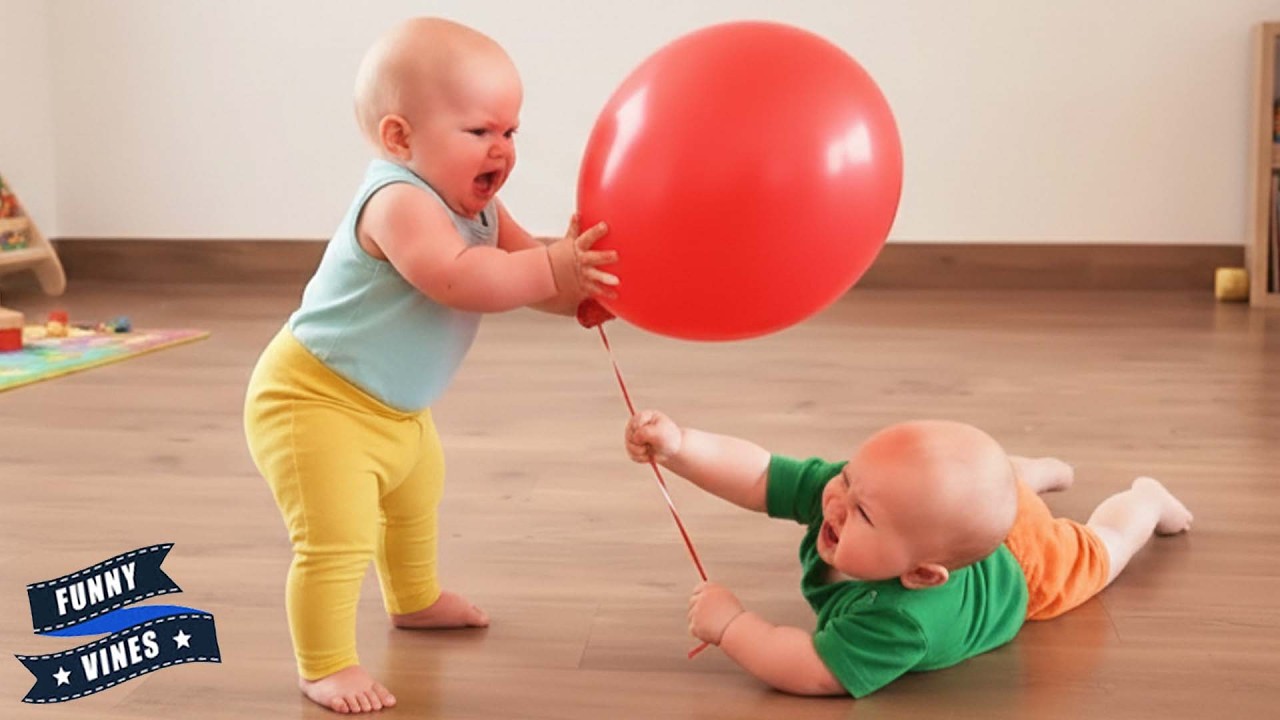 Funny Baby Popping Balloons 🎈 Part 4 | Unexpected Fails | Funny Vines