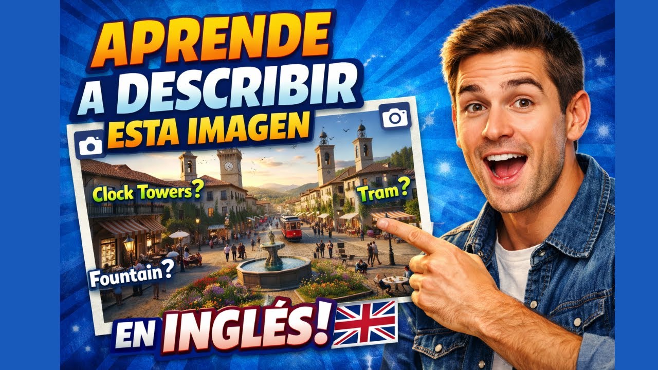 🤯 Aprende a describir una imagen en Ingl&eacute;s #learnenglish #english