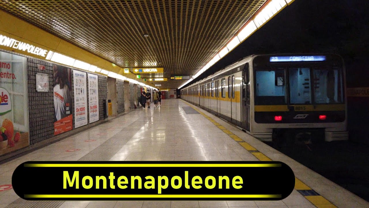 Metro Station Montenapoleone - Milan 🇮🇹 - Walkthrough 🚶