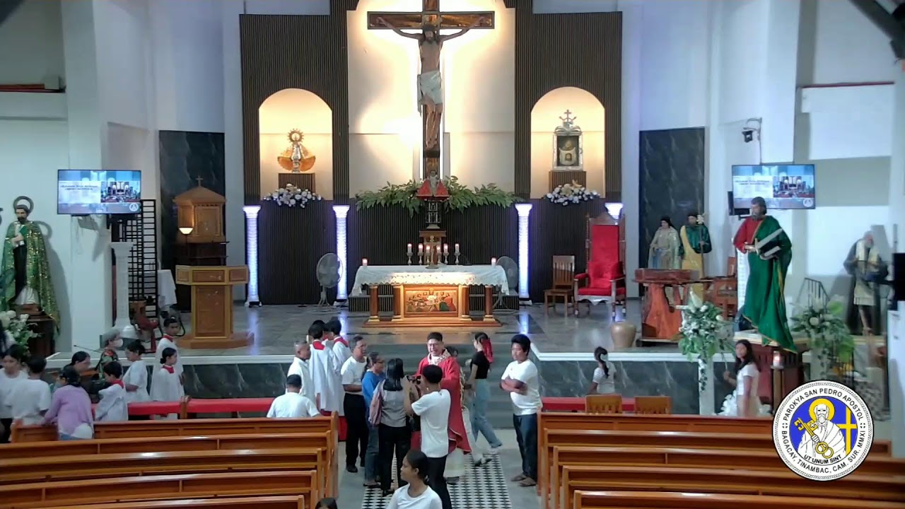 LIVE MASS: at St. Peter the Apostle Parish