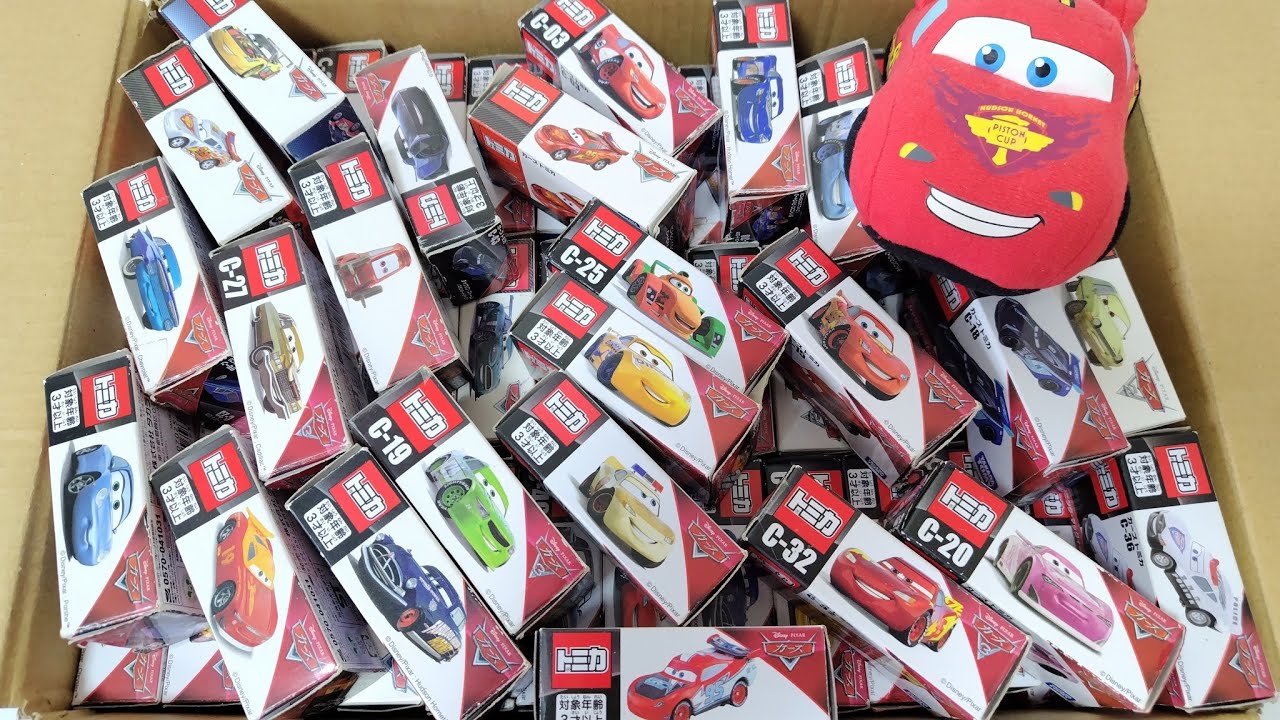 トミカカーズ『緊急車両&建設車両』＃284 ミニカ一を箱に並べてみた☆ Tomica Construction & Emergency Vehicles opening #トミカ #ミニカー