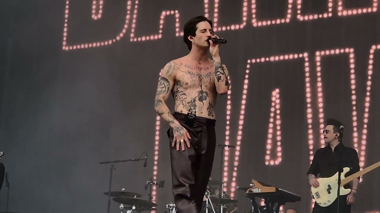 Damiano David - Nothing breaks like a heart, Rock Werchter 2025 @damianodavid_official 