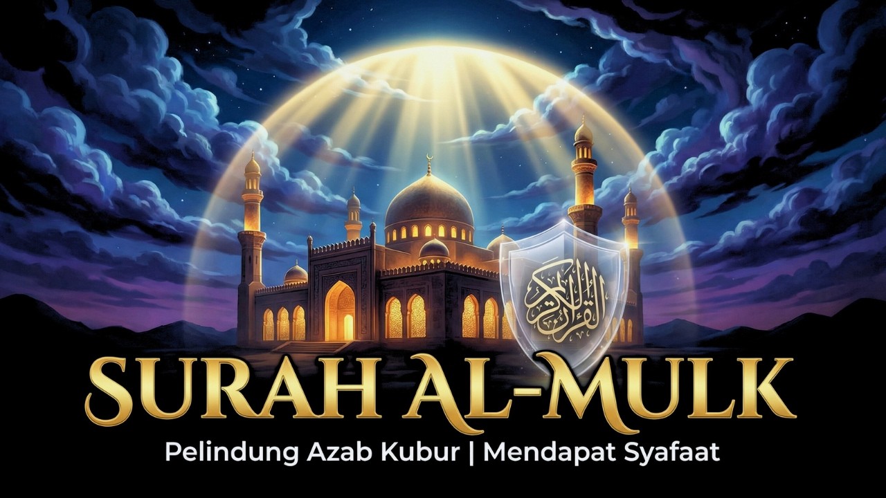 Bacaan Lembut Surah Al Mulk سورة الملك untuk Melepaskan Penat, Penenang hati, Penyejuk Jiwa