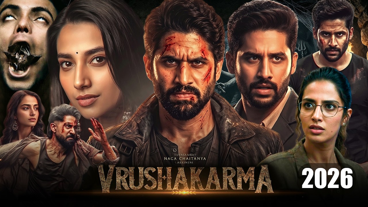 Vrushakarma 2026 Movie Hindi Dubbed Update | Naga Chaitanya | Meenakshi Chaudhary | Latest Movie