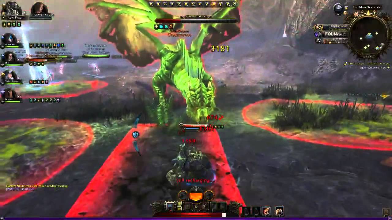 Neverwinter - Boss tactics - How to: EPIC Chartilifax