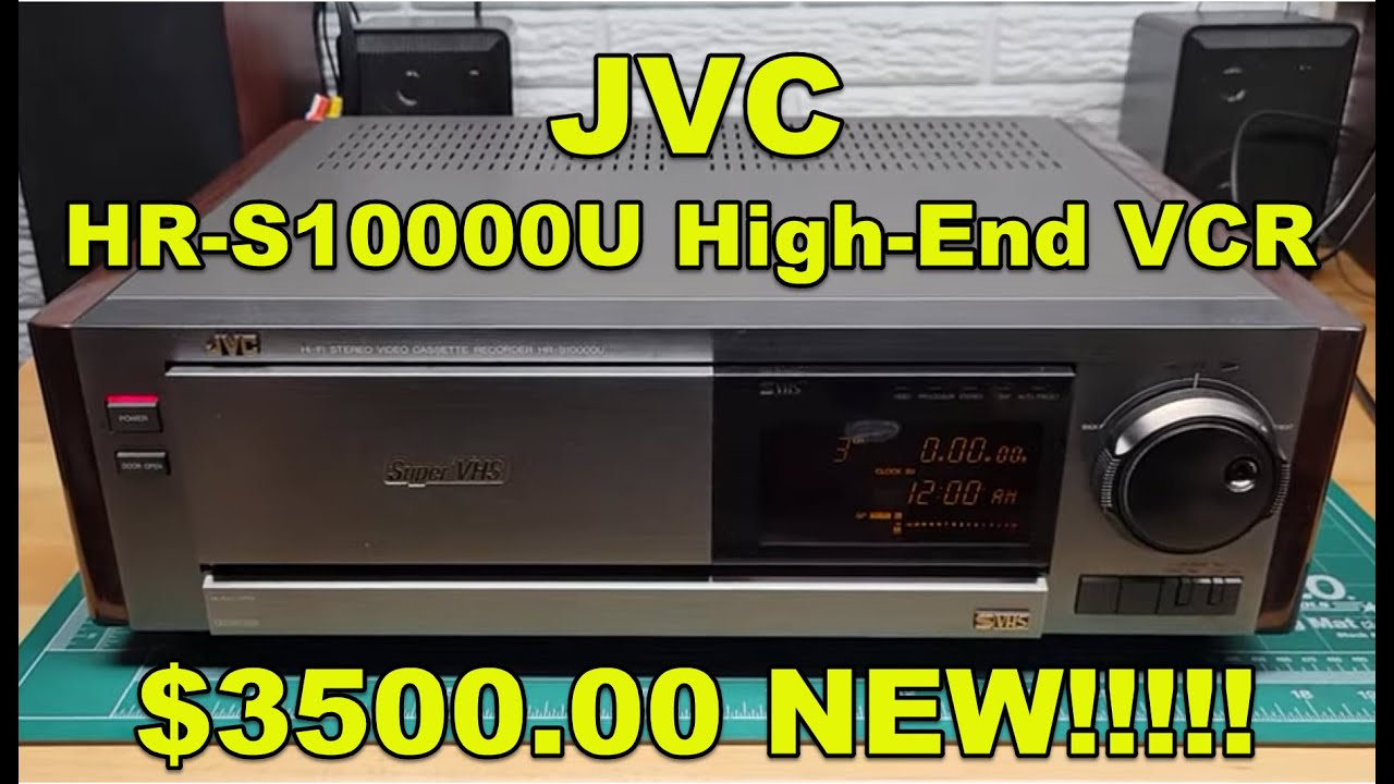 JVC HR-S10000U SVHS VCR Demo