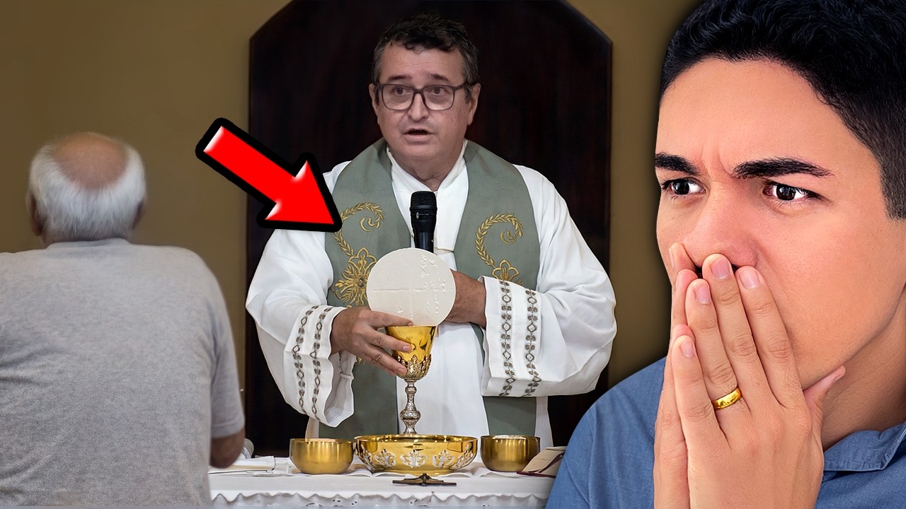 VOCÊ VIU O QUE ESSE PADRE FEZ NA MISSA? - Nem Eu Acreditei