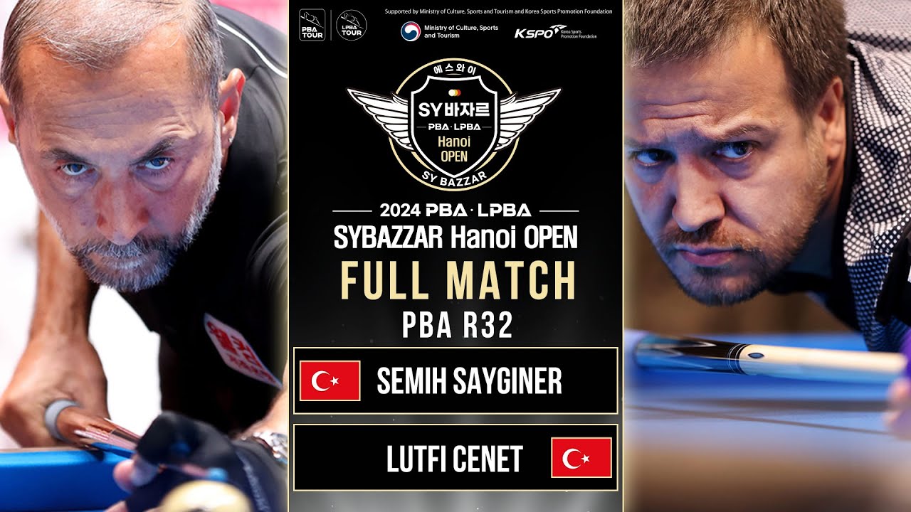 FULL MATCH: Semih SAYGINER - Lutfi CENET | PBA R32 | SY Hanoi Open 2024