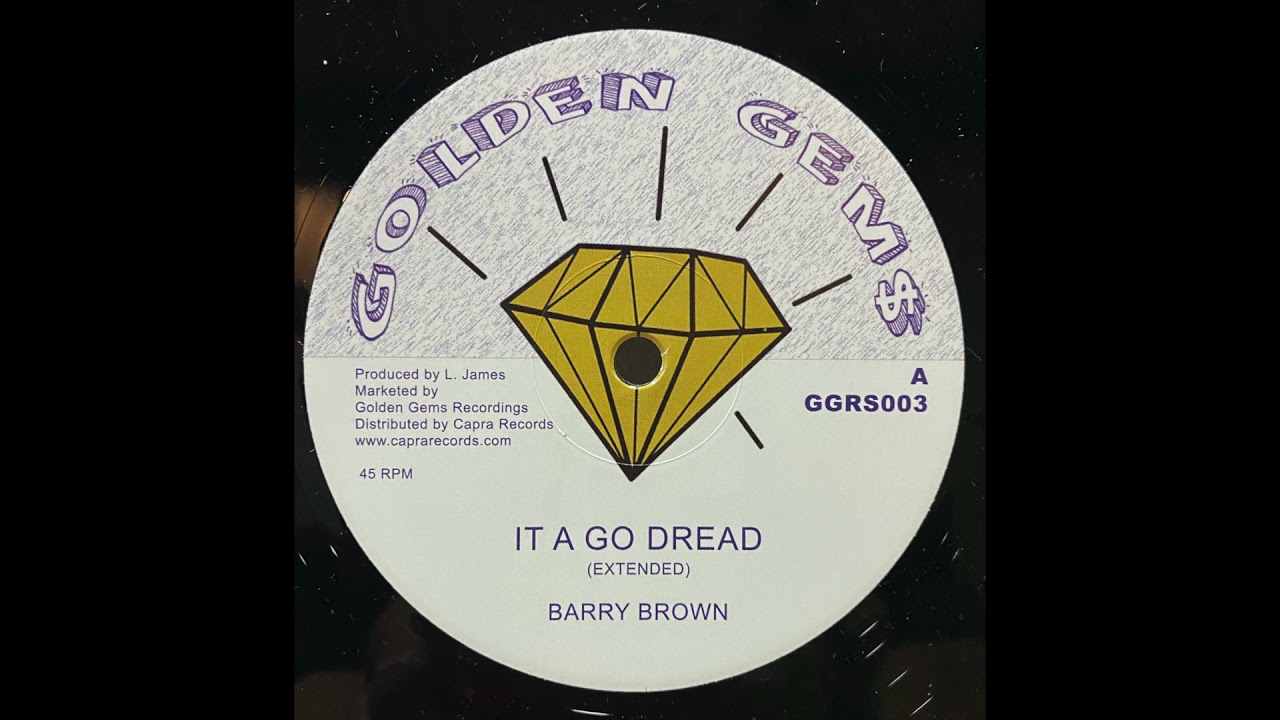 Barry Brown / King Jammy - It Ago Dread / It Ago Dub (12" Golden Gems)